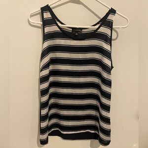 The Limited Navy Striped Tank